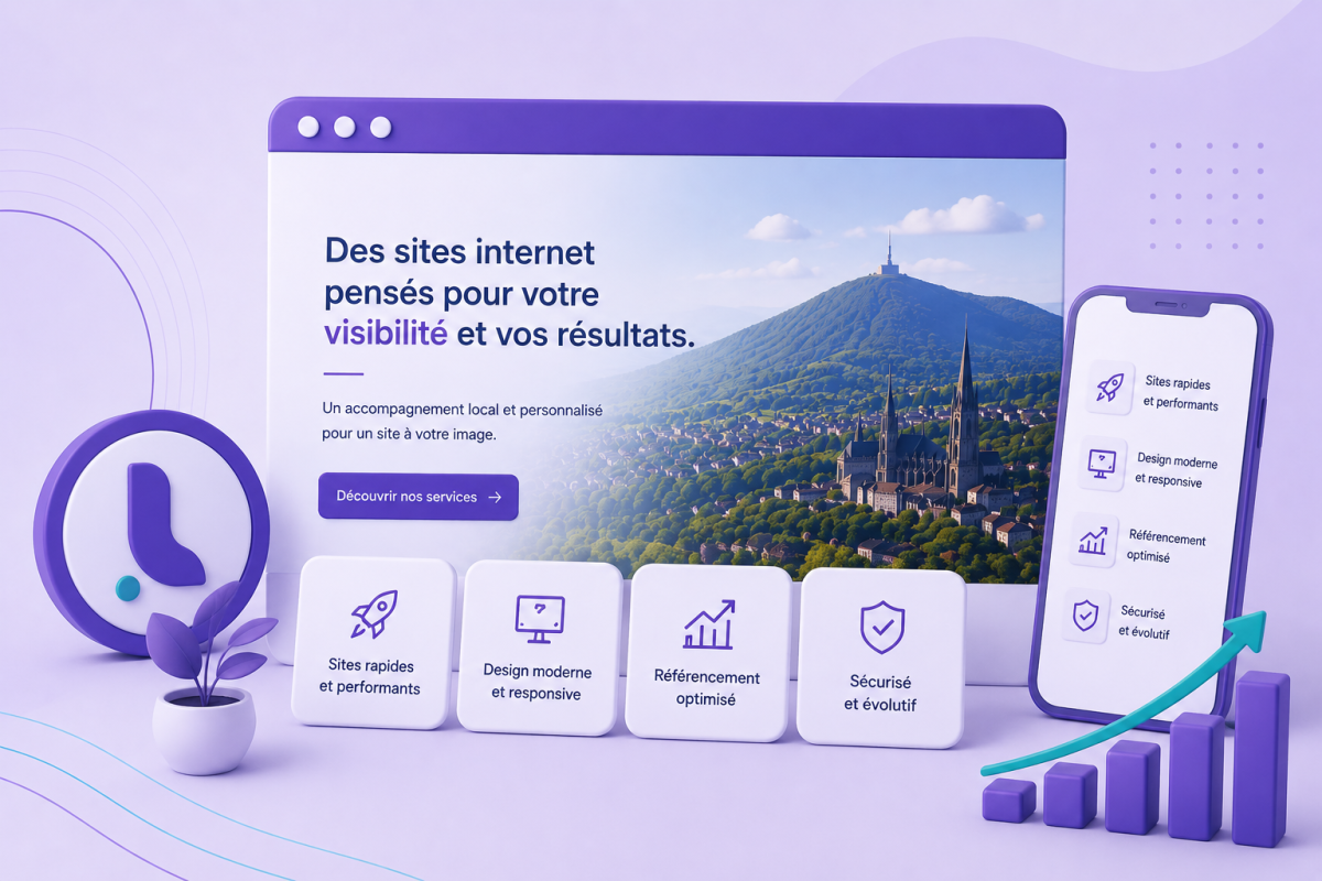 Création Offre Site internet Auvergne